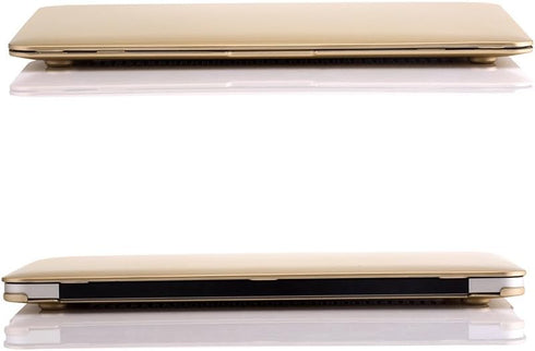 RUBAN Case for MacBook Air 11 Inch Release A1370/A1465, Plastic Hard Case Cover, Gold
