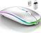 Qullqian Wireless Bluetooth Mouse for MacBook Air/Mac/Pro/Laptop/Computer/PC,Rechargeable Dual Mode Switch Mouse Bluetooth 5.2/3.0
