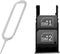 AceSoft Replacement Standard Durable SIM and Memory Card Tray Holder w/SIM Card Ejection