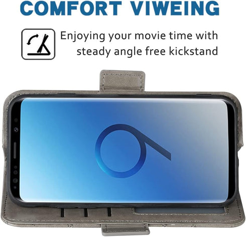 Compatible with Coolpad Legacy S/SR Wallet Case, Leather Flip Card Holder Stand for Cool Pad CP3648