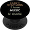 Funny Musician Music Producer Hobby Job Men Women Funny Musician Music Producer Hobby Job For Men and Women PopSockets Adhesive