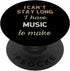 Funny Musician Music Producer Hobby Job Men Women Funny Musician Music Producer Hobby Job For Men and Women PopSockets Adhesive