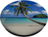 Tropical Beach Palm Tree Ocean PopSockets Standard PopGrip