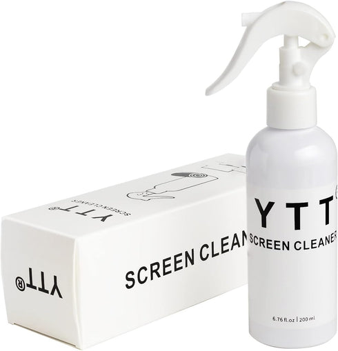YTT Screen Cleaner Spray and Microfiber Cloth Kit, Large Screen Cleaner for Laptop, TV, iPhone, iPad, MacBook, LED and