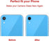 2 Pcs Back Rear Camera Lens Glass Replacement for iPhone XR 6.1 inches with Repairing Toolkit & Pre-Installed Adhesive