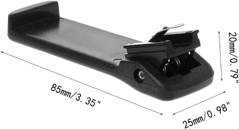 4Pack HLN8255 Belt Clip Compatible for Motorola DP1400, DEP450, PR400, CP200, CP200D, CP200XLS, CP040, CP140, CP150,