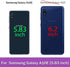 Samsung A10E Case: Clear Glitter Shockproof Phone Cover with Flowing Liquid Quicksand for Galaxy A10E - Silver