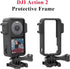 Action 2 Protective Frame with Hot Shoe Base, Anti-Drop Dust Protection Case Cover