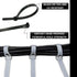 Kable Kontrol Reusable Cable Zip Ties, 8 Inch, 100 Pcs Black, Self-Locking, Adjustable Nylon Plastic Cord Wraps