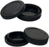 Rear Lens Cap & Body Cap Set for Panasonic GX9/GX85 Camera, Olympus EM10II/EM5II Micro 4/3 DSLR Camera Kit
