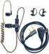 Covert Air Acoustic Tube Earpiece with Mic for Baofeng UV-5R Two Way Radio, Compatible with Walkie Talkies Brands