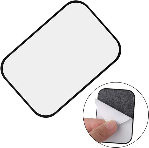 YS0911 Metal Plate Car Mount Magnet Phone Holder Adhesive Sticker Round Square Suction Mount Bracket