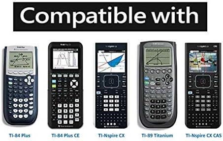 USB PC Charger Charging Cable Cord for TI-84 Plus CE, TI-Nspire CX/CX CAS, TI 84 Plus CE Color/C Silver Graphing Calculators