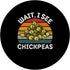 Vintage Wait, I See Chickpeas Food Lover Vintage Chickpeas Wait, I See Chickpeas Retro Chickpeas PopSockets Standard