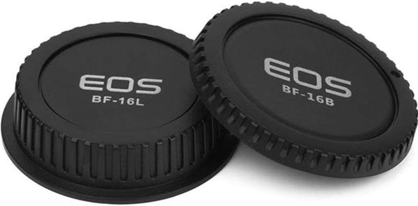 Pixel Lens Rear Cap + Camera Body Cap Combo for Canon 1D 5D 7D 10D 50D 60D 1000D 550D, etc EOS & EF EF-S Lens