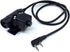 U94 PTT System Military Adapter for Kenwood/Baofeng Radio, 2 Pin 7.0mm Plug Push to Talk