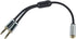 Monoprice 110146 6-Inch 3.5mm Stereo Jack Splitter, Retail Packaging for Mobile