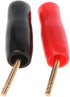 Hisocute 4 Pcs Wire Pin Plug Banana Plugs Speaker Screw Lock Cable Connectors Banana Cable Connector Plug Screw Solder