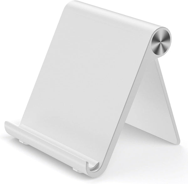 Cell Phone Stand Holder, Adjustable Desktop Phone Stand for Desk, Foldable Phone Cradle Dock Mobile Stand for iPhone