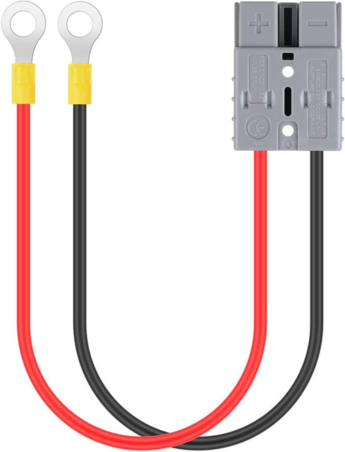 Electric Forklift Charging Plug Line, 50A High Current Connector Line for Battery Charging with O Ring