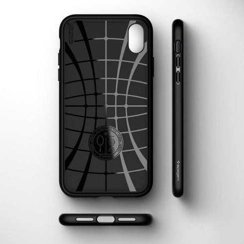 Spigen (2018) Liquid Air Designed for iPhone XR Case - Matte Black