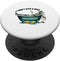 I Don't Give a Duck Skeleton Relaxing in Bathtub PopSockets Standard PopGrip