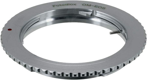 Fotodiox Lens Mount Adapter for Olympus Zuiko (OM) 35mm SLR Lens to Canon EOS (EF, EF-S) Camera Body