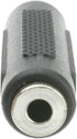 3.5mm Stereo Coupler/Gender Changer, Female to Female Adapter Connector for Audio Cables