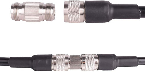 XRDS-RF 5PCS N-Female to N-Female Connector, RF Coax Cable Adapter Barrel Connectors, Double Female Plug