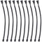 WMYCONGCONG 10 PCS 10" 4 Pin PWM Fan Extension Cable, PC Fan Power Cable
