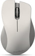 Perixx PERIMICE-621M Wireless Mouse, Silent Click with Ergo Design, Compatible for Desktop and Laptop PC (Beige)