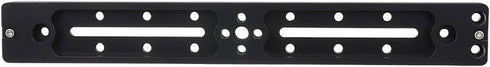 Haoge HQR-300 300mm Multi-Purpose Dual Dovetail Quick Release Extender Rail for Camera Tripod