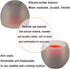Silicone Replacement Earbud Tips for In-Ear Headphones (3.8mm-5.5mm) - 18 Pairs S, M, L Eartips for Ultimate Comfort.