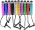 Jowxsx 10Pcs Mini Stylus Pens Capacitive Resistive Touchscreen Pens Retractable Stylus Pens Touch Pen for Smartphone