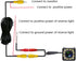 12 LED Adjustable Angle Car Rear View Camera for Nissan Tiida/Versa, Waterproof Reversing Backup Camera