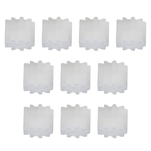 Othmro 10pcs Plastic Gears 9 Teeth Model 092A Reduction Gear Plastic Worm