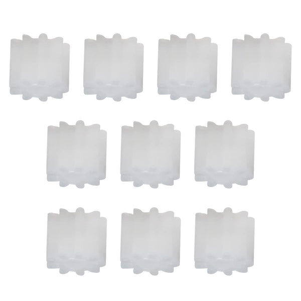 Othmro 10pcs Plastic Gears 9 Teeth Model 092A Reduction Gear Plastic Worm