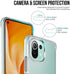 Umidigi A11 Clear Case + Black Protective Cover + 2-Pack Tempered Glass Screen Protectors for Umidigi A11.