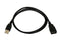 Monoprice USB 2.0 Type-A Male to Female Extension Cable, 3 Feet, Gold Plated, Black