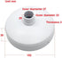 Security Camera J-Type Wall Mount Junction Box Bracket, Dome Camera Mount Universal for CCTV Security Camera