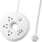 NTONPOWER Travel Power Strip with USB Ports, 3 Outlet and 3 USB (1 USB C), 5 ft Extension Cord, Compact for Home Office