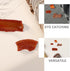 10Pcs Fake Meat Pork Ribs Artificial Food Props Lifelike Meat Fake Food for Kitchen Display Restaurant Cabinet