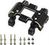 26g Ascent-18 1/18 Black Coating Brass Skid Plate Metal for Redcat Rc Car Upgrade Parts Remote Control Crawler