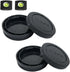 Body Cap & Rear Lens Cap Cover for Olympus E-M10 Mark IV III II E-M1 E-M5, Panasonic Lumix G9 G7 G95 G85 GH6 GH5 GH5S