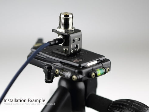 TMB01s 1/4"-20 Ultra Compact Tiny Tripod Antenna Mount Adapter Threaded Ham Radio POTA/SOTA & Outdoor Hiking Traveling