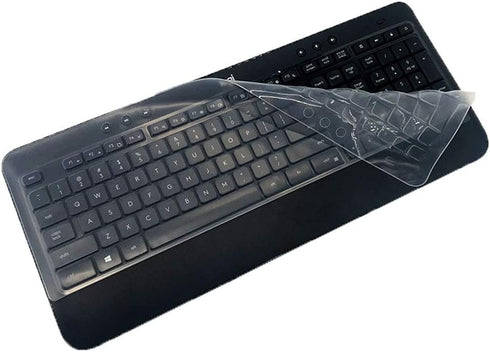 Ultra Thin Desktop PC Silicone Clear Keyboard Cover for Logitech MK540 MK545 Wireless Keyboard
