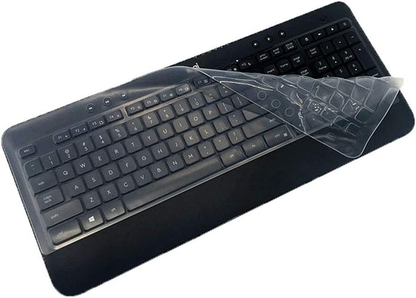 Ultra Thin Desktop PC Silicone Clear Keyboard Cover for Logitech MK540 MK545 Wireless Keyboard