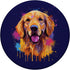 Golden Retriever Dog Portrait PopSockets Swappable PopGrip - Goldie Dog Mom Graphic