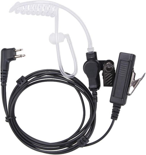 RDM2070D Earpiece for Motorola: Compatible with CLS1110, CLS1410, CP185, CP200D, RDU4100. 2-Pin Mic PTT Acoustic Tube.