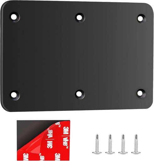Venluna Metal Plate for Wireless Magnetic Backup Camera, Mounting Plate for RV Trailer